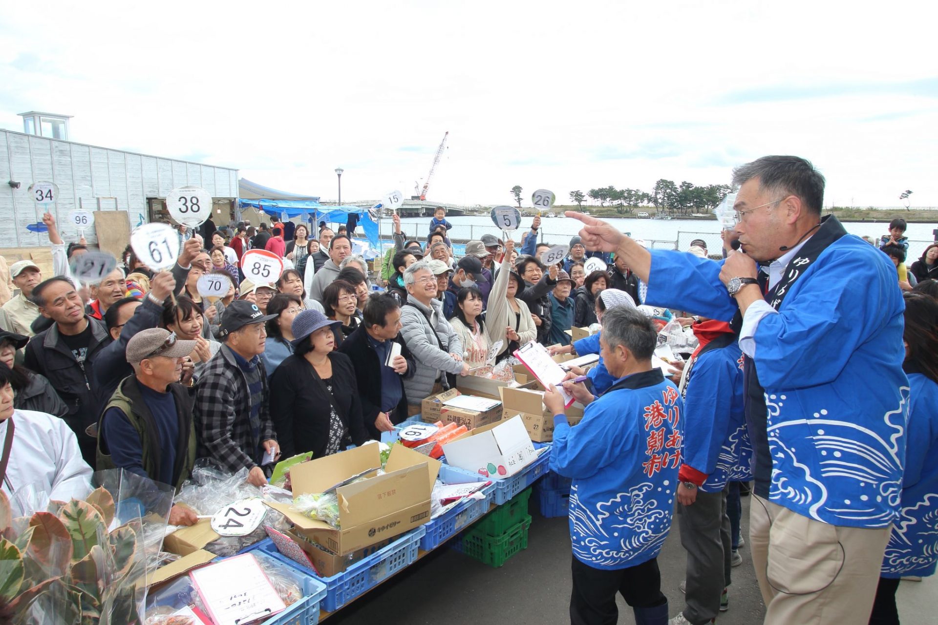 "Natori Yuriage morning market"