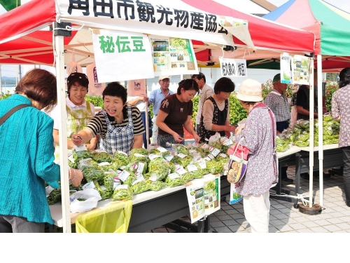 Kakuda Zunda (Mashed boiled green soybeans) Festival