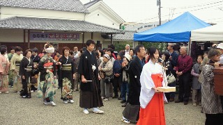 Shiroishi Castle town kimono festival