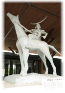 Datemasamune Public Horse Riding statue